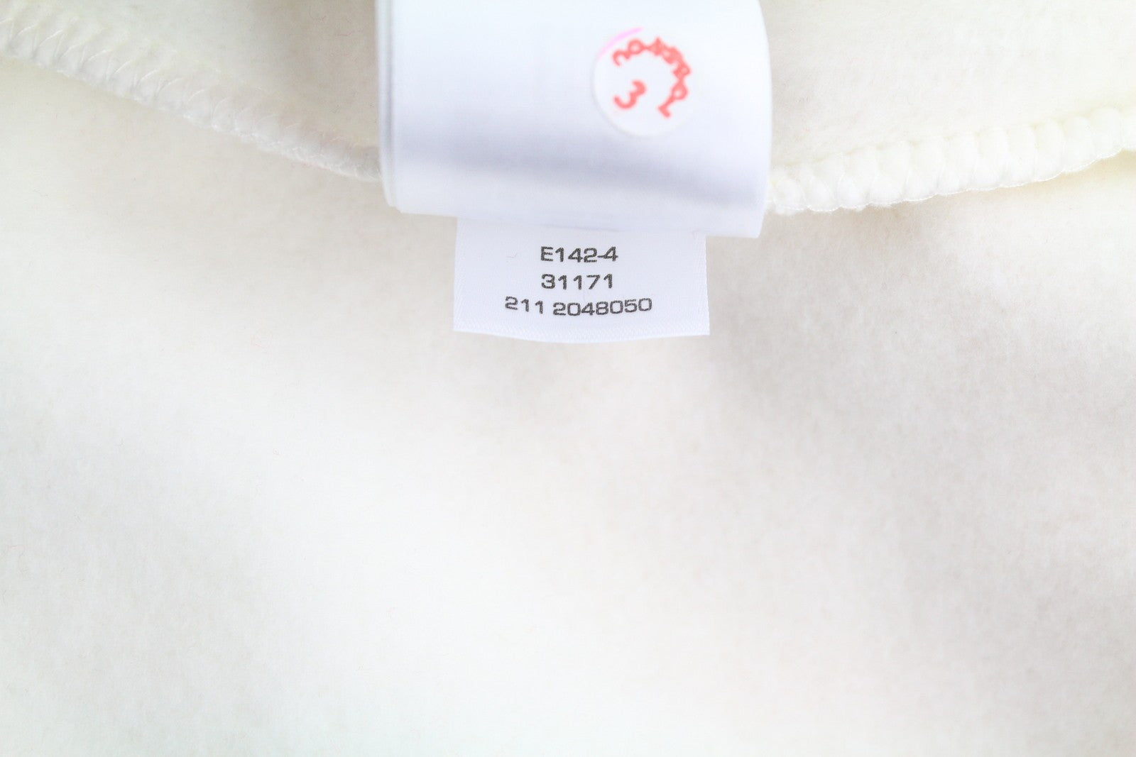 GANT Nautical Half Zip Men Sweatshirt XL Eggshell Kangaroo Pocket Casual