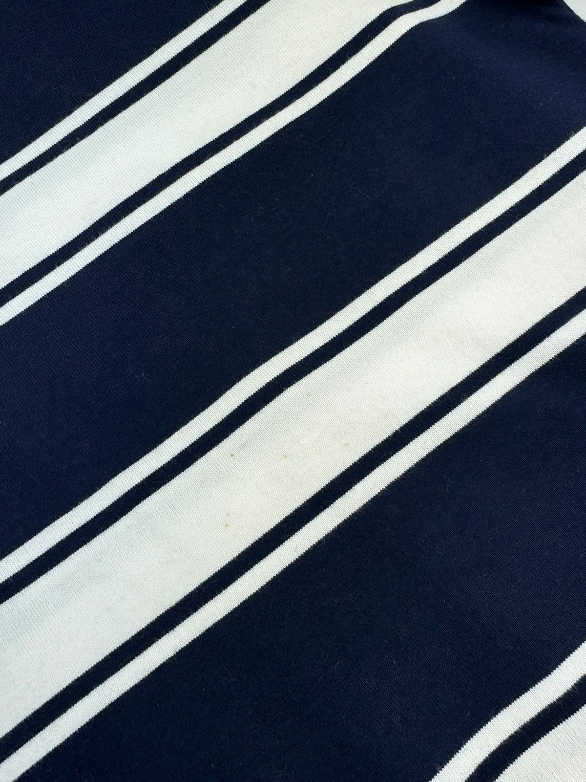 GANT Striped Heavy Rugger Women Dress M Blue Knee-Length Straight Fit