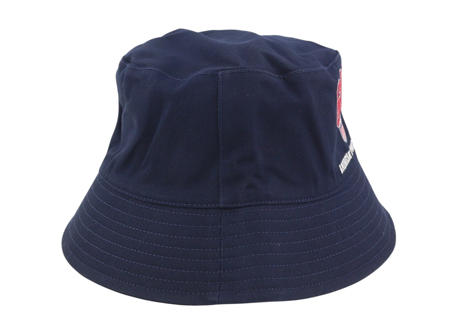 GANT Retro Shield Bucket Men Hat S/M Blue Embroidered Casual Logo