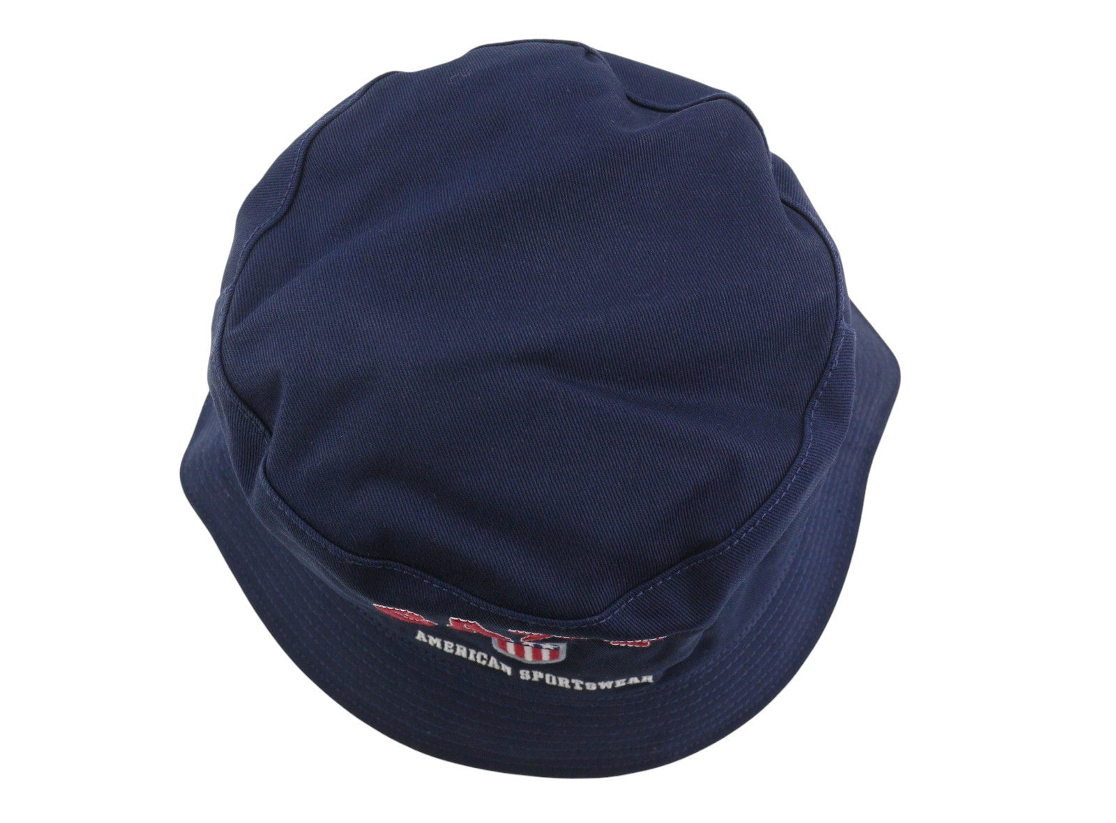 GANT Retro Shield Bucket Men Hat S/M Blue Embroidered Casual Logo
