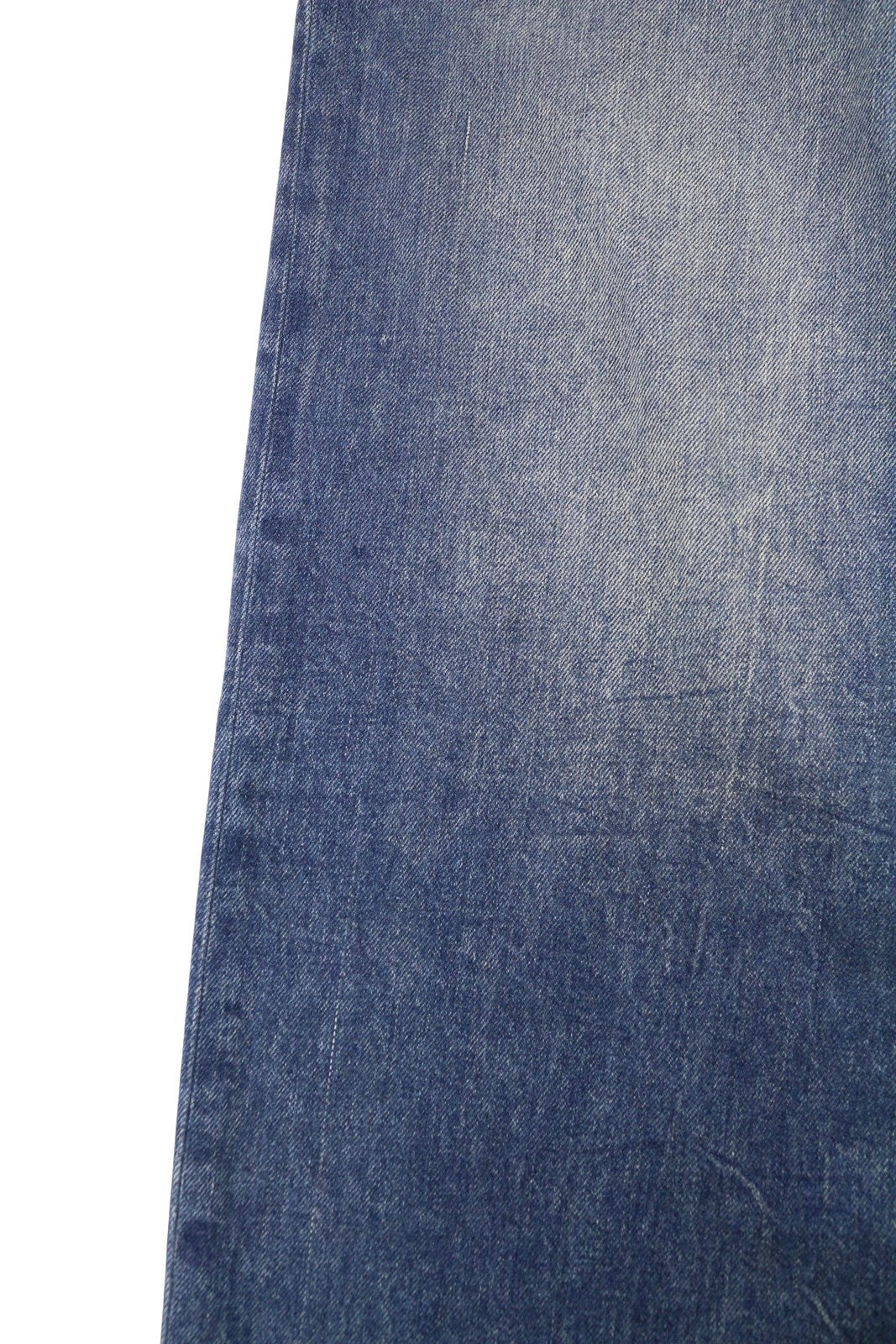 R13 Damon Pleated Women Jeans 36 Blue Kellen Straight Whiskers Faded PS26