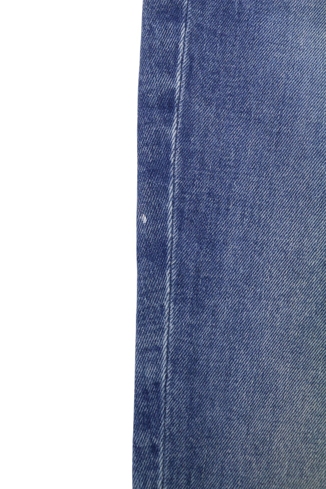R13 Kick Fit Women Jeans 27 Blue Jasper Stretch Cropped Whiskers PS26
