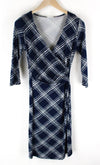 Blue Viscose Dress