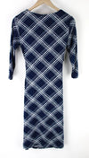 Blue Viscose Dress