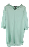 Green Polyester Dress