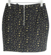 Blue Polyester Skirt