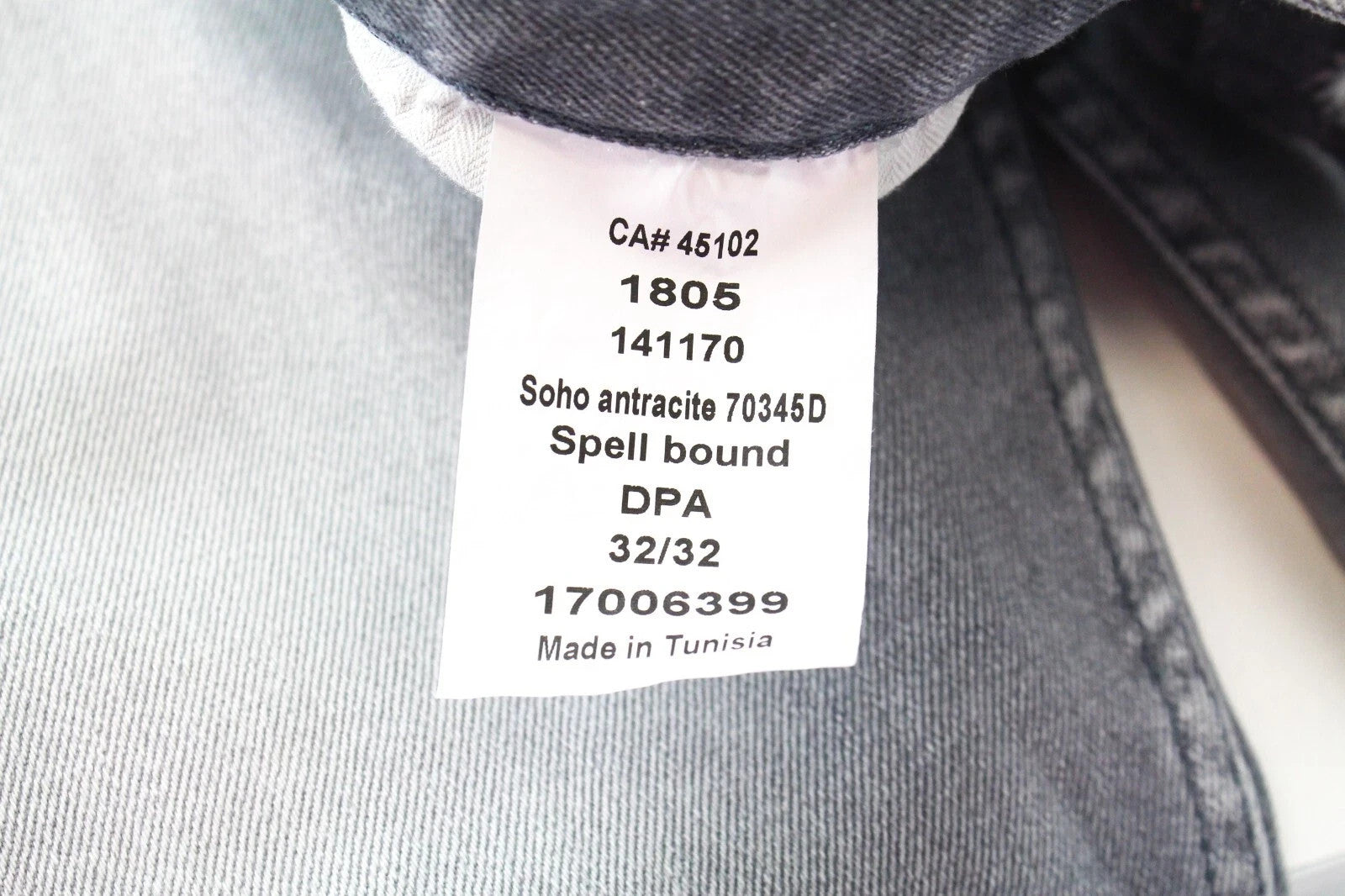 SCOTCH & SODA Dart Men Jeans W32/L32 Grey Super Skinny Fit Distressed Washed
