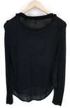 Black Jersey Top