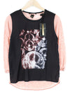 Pink Twill T-Shirt