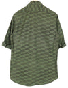 Green Jersey Button-Up