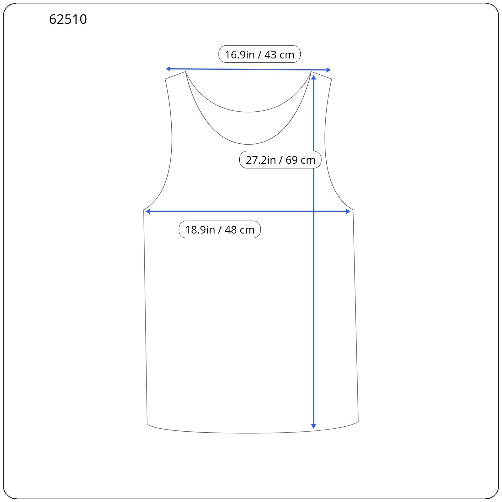 RICHMOND X Men T-Shirt L Sleeveless Printed Back Melange Grey Crew Neckline