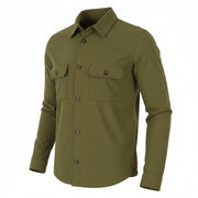 SCOTCH & SODA Men Jacket M Military Green Patch Pockets Overshirt Lightweight