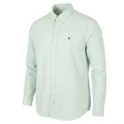 SCOTCH & SODA Men Shirt M Green Pinstriped Button-Down Collar Casual