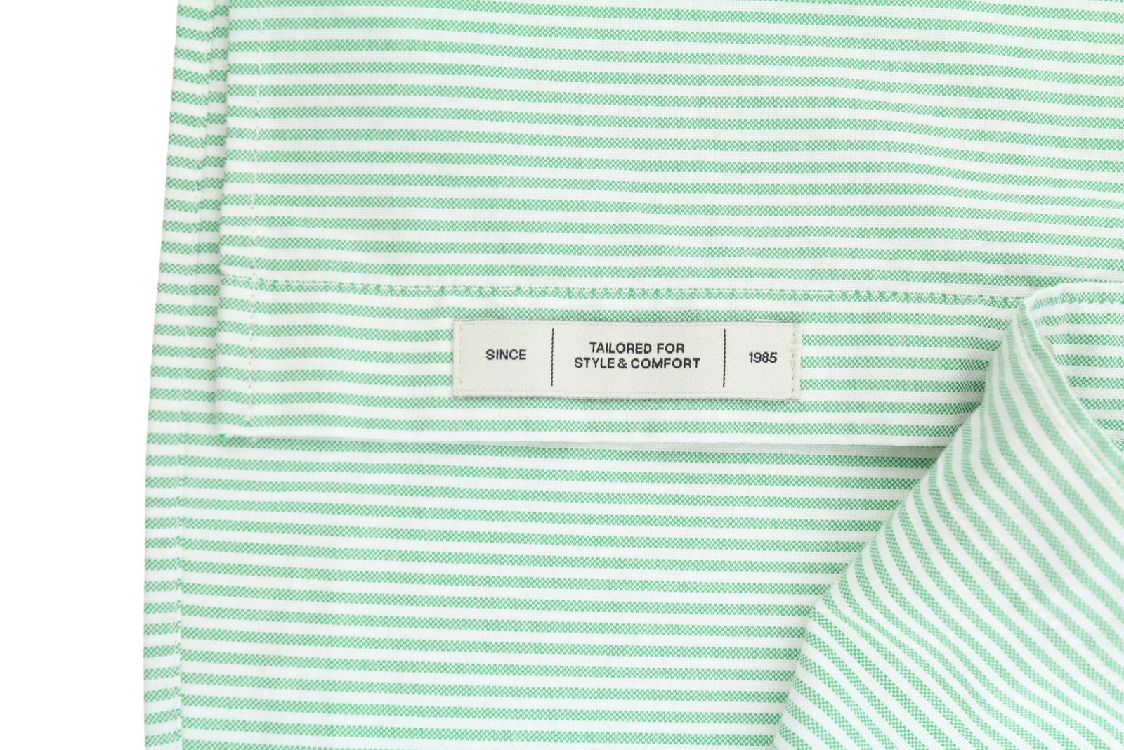 SCOTCH & SODA Men Shirt M Green Pinstriped Button-Down Collar Casual