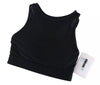 Black Nylon Sport Bra