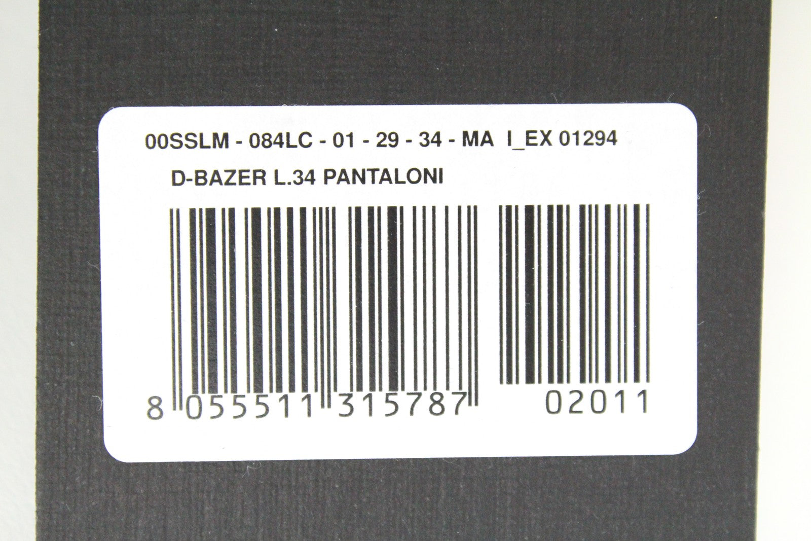 DIESEL D-Bazer 084LC Men Jeans W29/L34 Tapered Fit Denim Cotton Stretch Blue