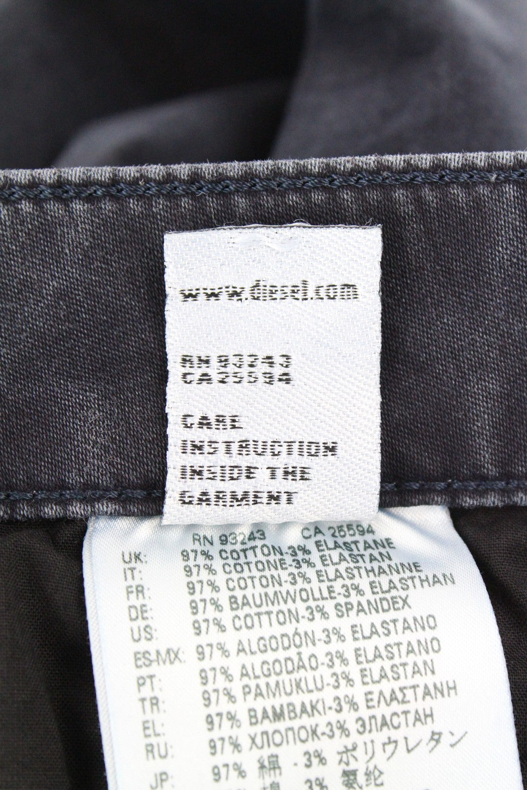 DIESEL D-Bazer 0699P Men Jeans W30/L34 Tapered Fit Denim Cotton Stretch Blue