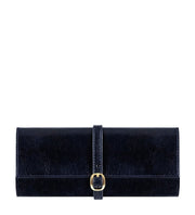 TIME RESISTANCE Madame Bovary Women Jewelry Travel Case Navy Vachetta Leather