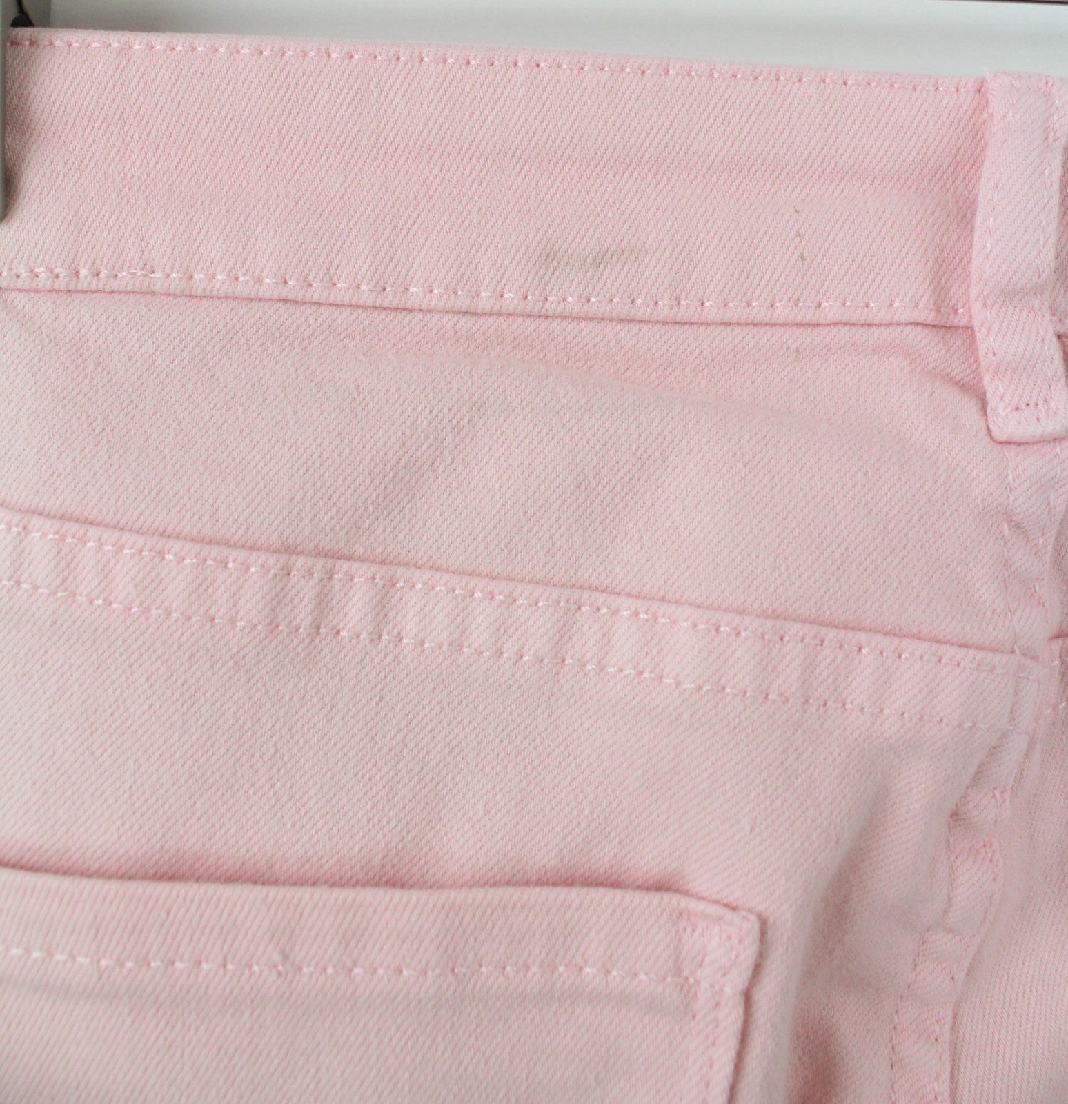 MAISON SCOTCH La Bohemienne Women Jeans W28 Mid-Rise Skinny Fit Pink Denim