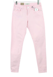 MAISON SCOTCH La Bohemienne Women Jeans W29 Denim Mid-Rise Skinny Fit Pink