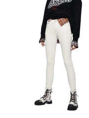 DIESEL Slandy 086AD Women Jeans W26/L32 Super Slim Fit Stretch Skinny White