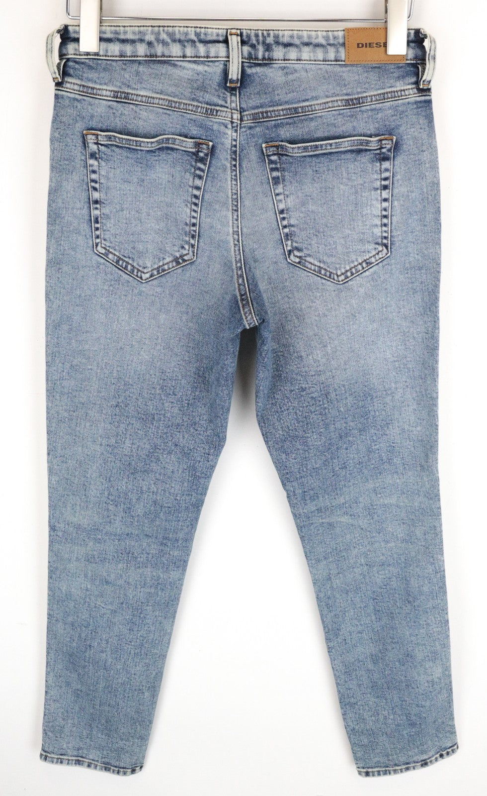 DIESEL Babhila 069BN Women Jeans W30/L32 Stretch Slim Skinny Fit Button Blue