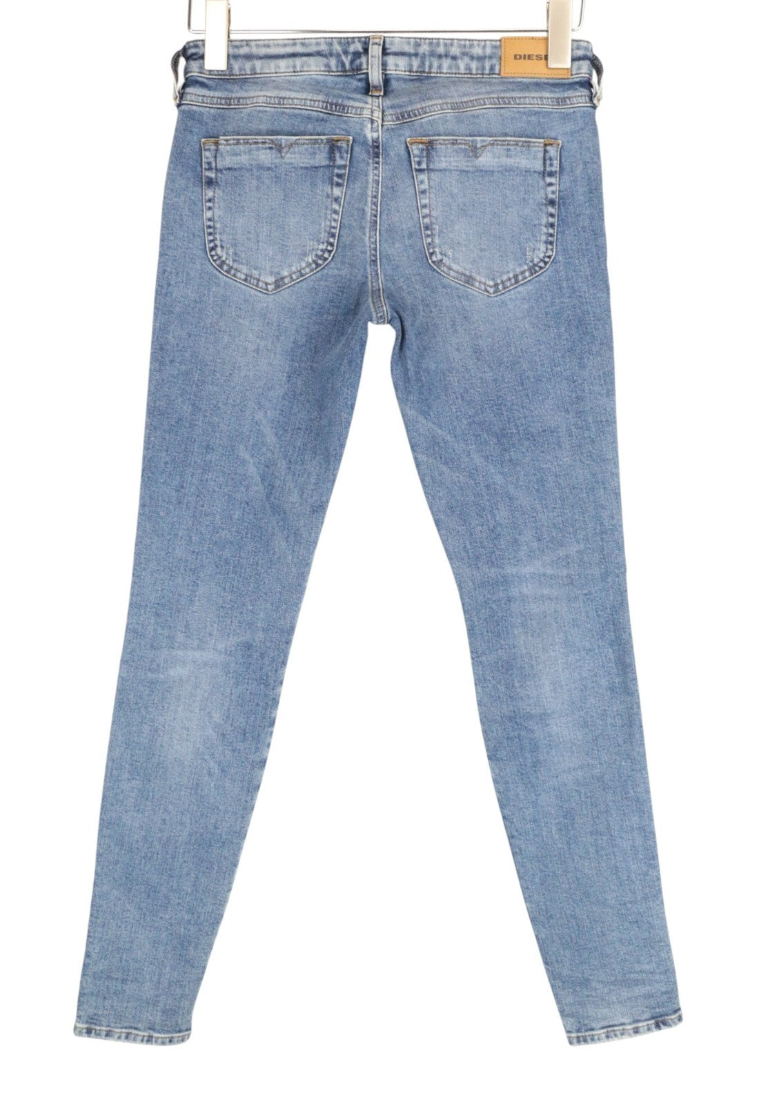 DIESEL Gracey 069AI Women Jeans W27/L30 Distressed Super Slim-Skinny Stretch