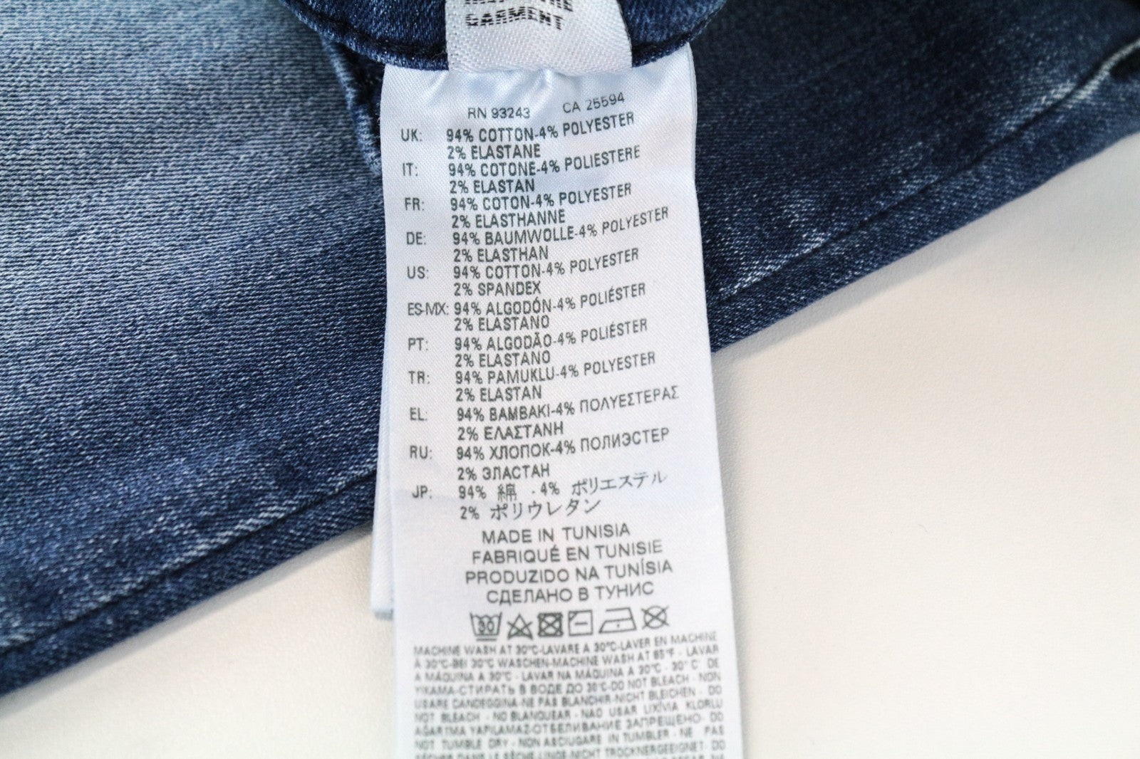 DIESEL Livier 084GJ Women Jeans W32 Low Jegging Stretch Super Slim Mid-Blue