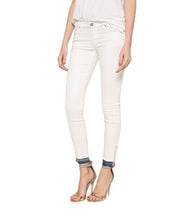 DIESEL Skinzee-Low-Zip 0682Y Women Jeans W27/L32 Super Slim-Skinny Off-White