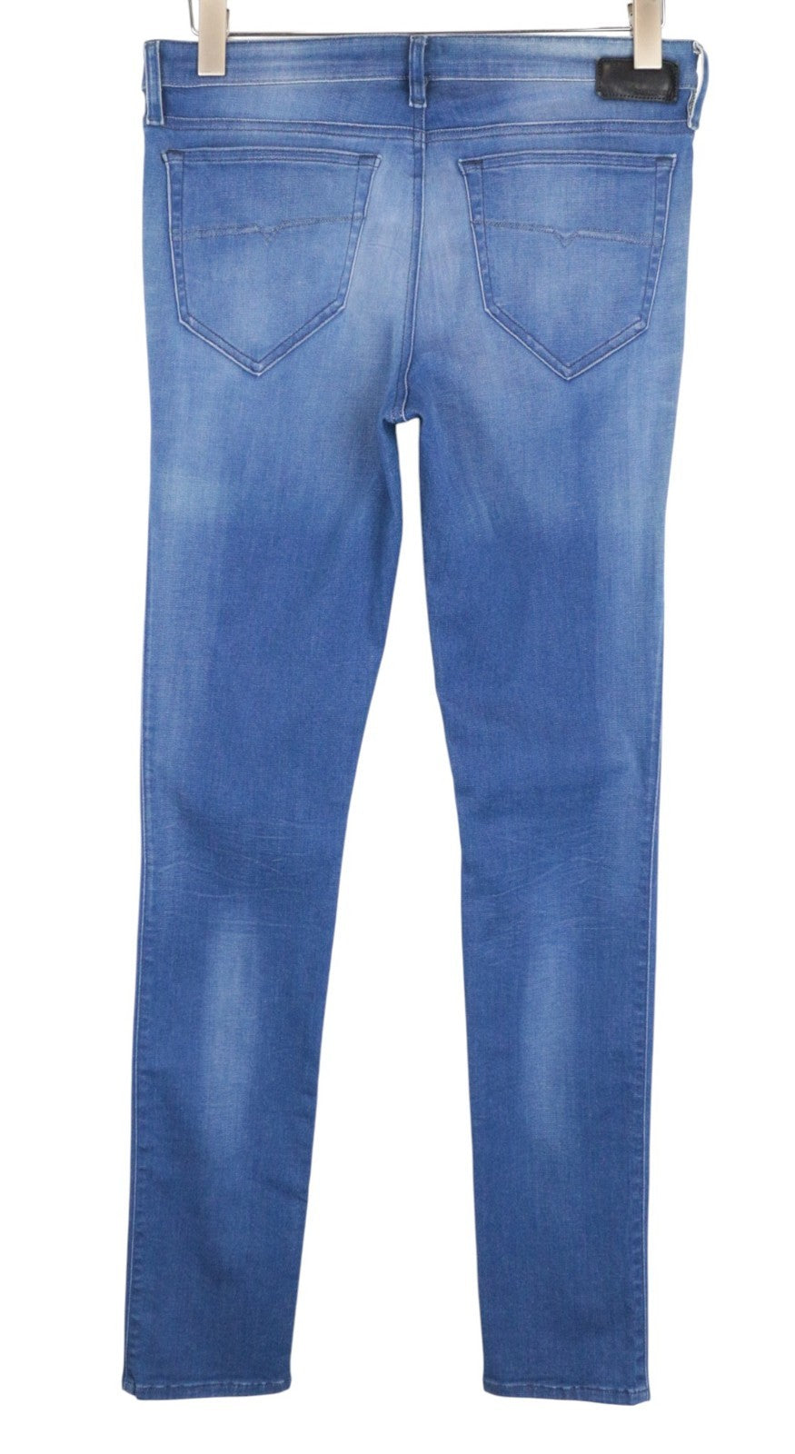 DIESEL Skinzee 0855S Women Jeans W31/L34 Wash Slim-Skinny Blue Cotton Stretch