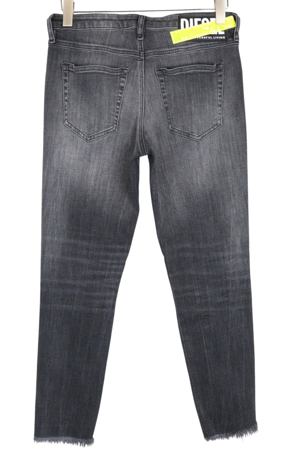 DIESEL Babhila-F 081AH Women Jeans W29/L32 Slim Skinny Fit Grey Cotton Stretch