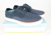 HARMONT & BLAINE Men Trainers EU43 Sneakers Plain Weave Midnight Blue Laces