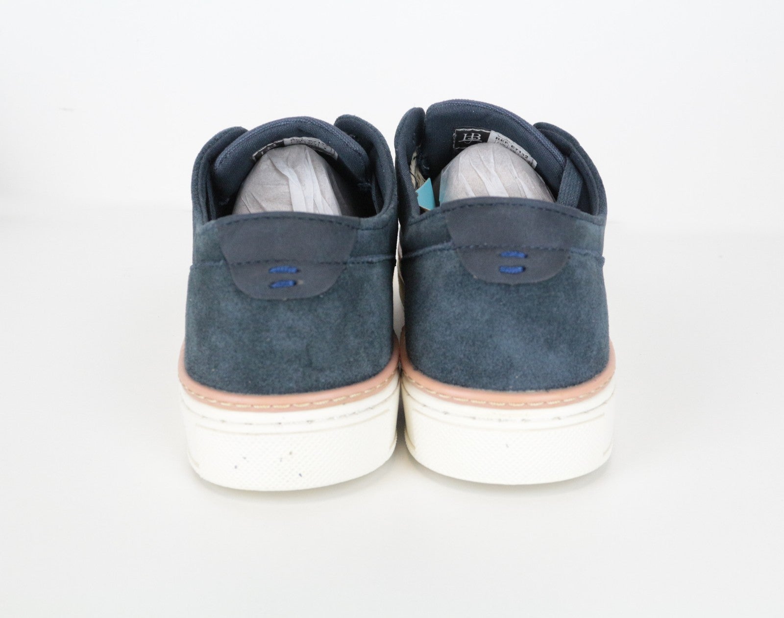 HARMONT & BLAINE Men Trainers EU43 Sneakers Plain Weave Midnight Blue Laces