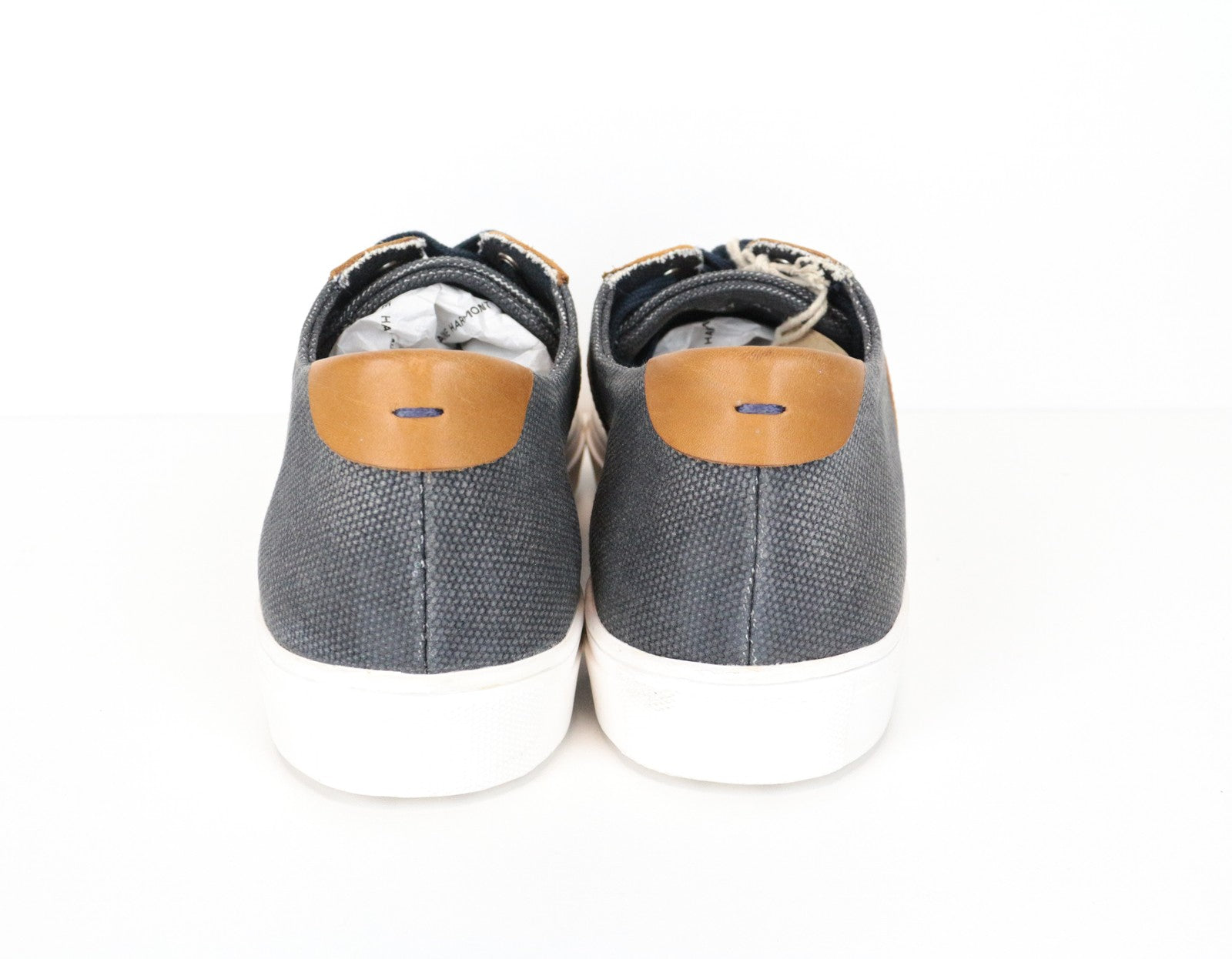 HARMONT & BLAINE Men Trainers EU44 Grey Two-Tone Sneakers Flat Faux Leather