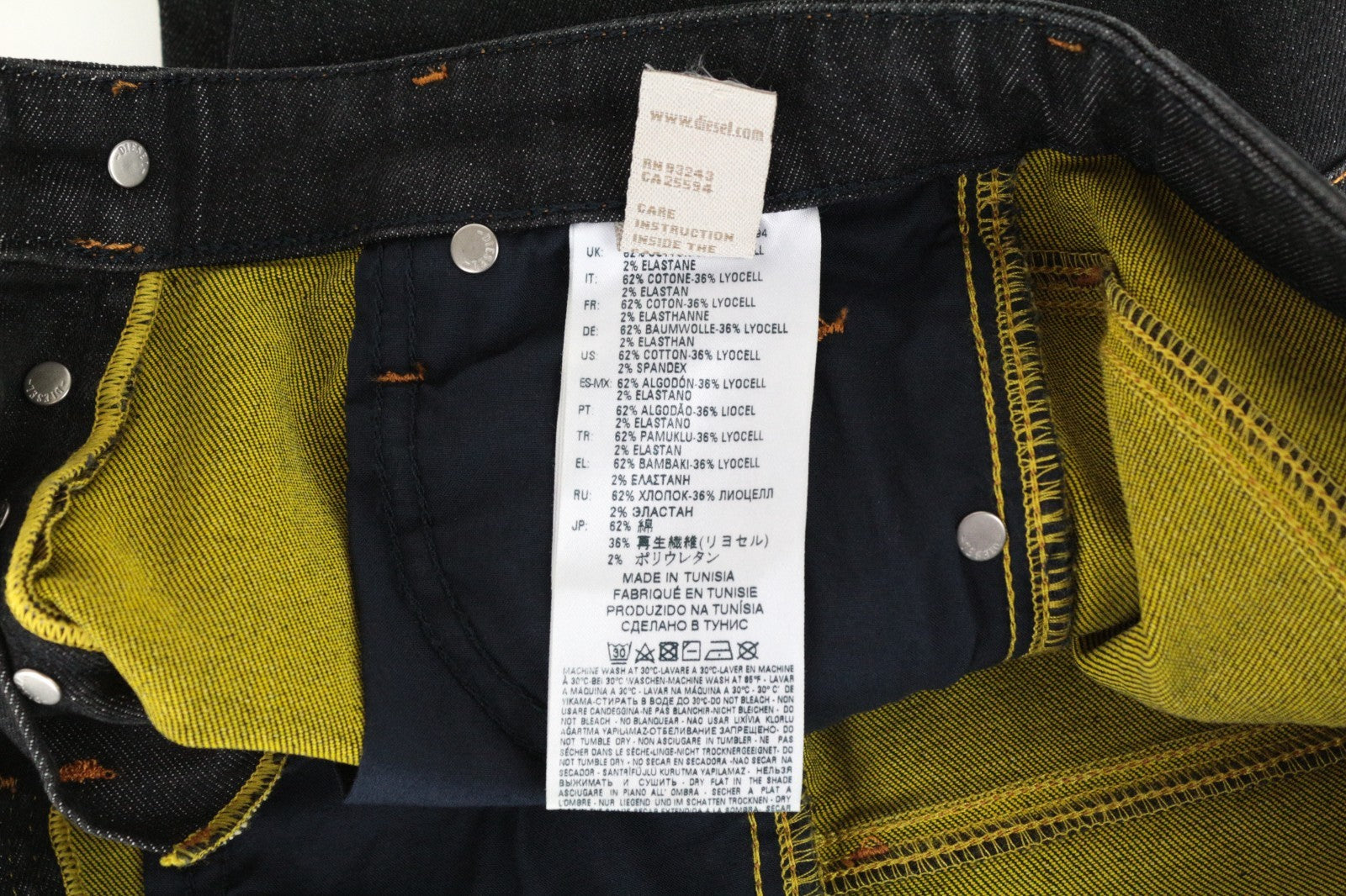 DIESEL Babhila E4050 Women Jeans W24/L30 Slim Skinny Fit Blue Cotton Stretch