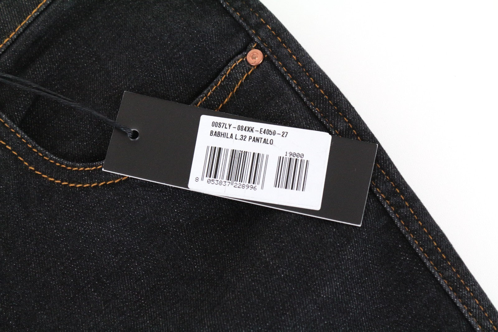 DIESEL Babhila E4050 Women Jeans W27/L32 Slim Skinny Cropped Blue Cotton Stretch