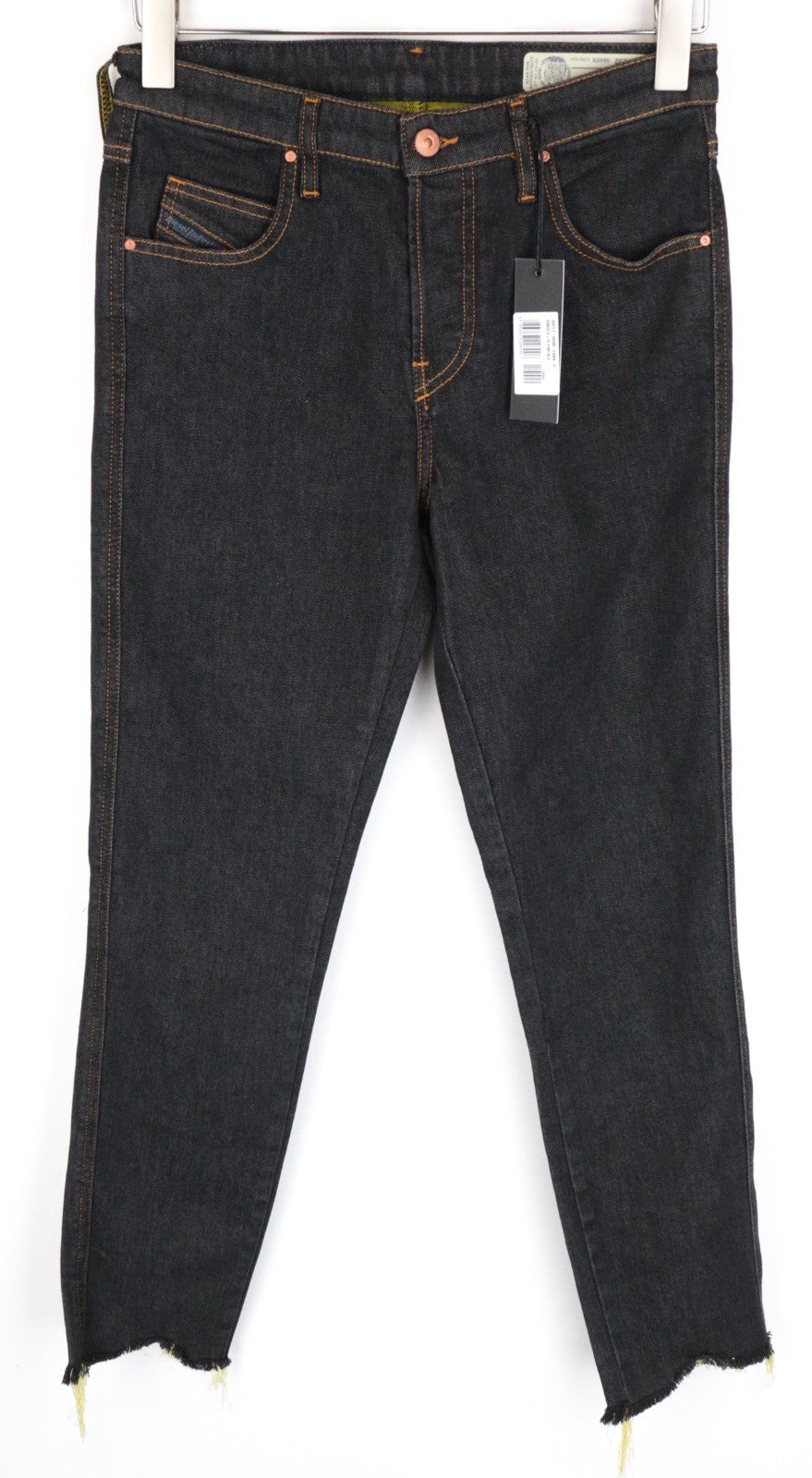 DIESEL Babhila E4050 Women Jeans W27/L32 Slim Skinny Cropped Blue Cotton Stretch