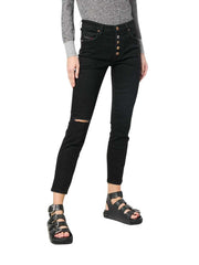 DIESEL Babhila-B 084ZN Women Jeans W27/L30 Slim Skinny Fit Cotton Stretch Black