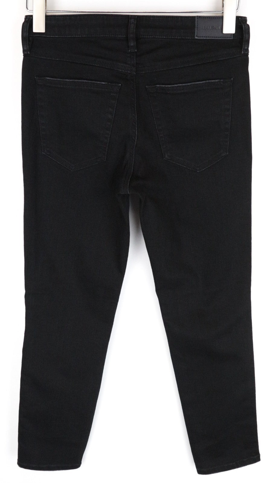 DIESEL Babhila-B 084ZN Women Jeans W27/L30 Slim Skinny Fit Cotton Stretch Black