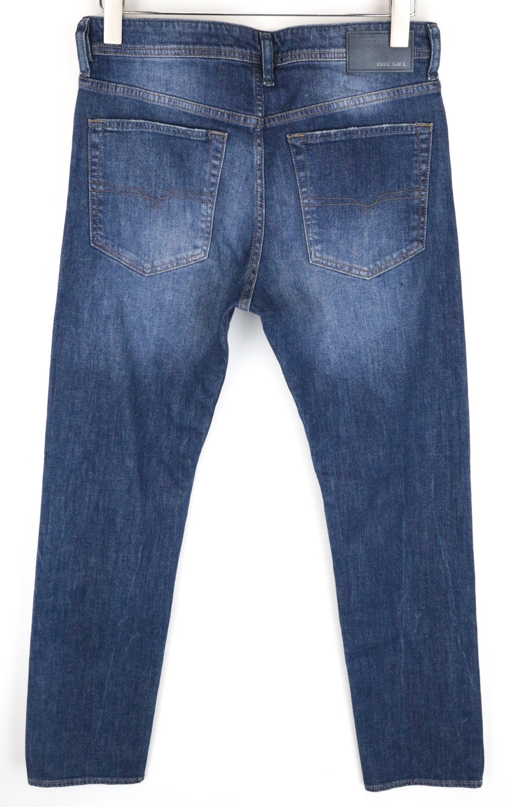 DIESEL Buster RCN01 Men Jeans W30/L30 Slim Tapered Fit Blue Cotton Stretch
