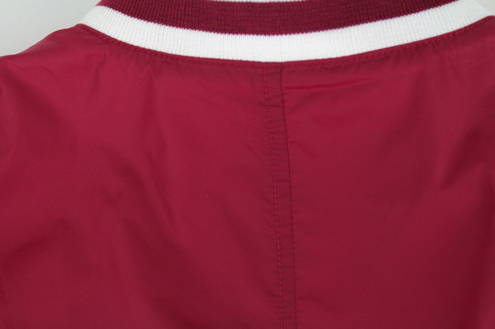 RICHMOND Men Jacket 52 Red Lightweight Long Sleeve Zipped Casual Lined