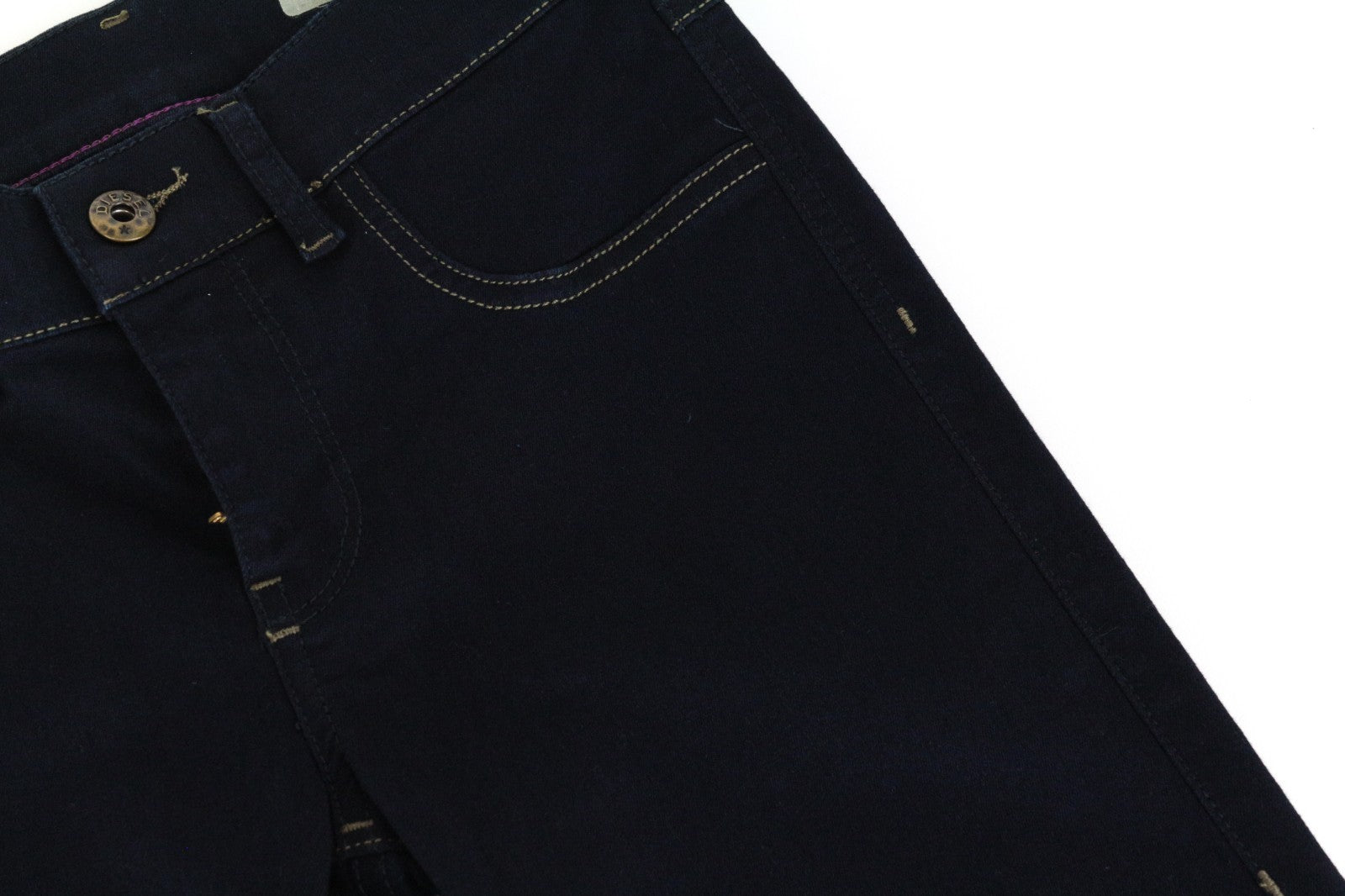 DIESEL Livier 0881B Women Jeans W24 Super Slim Girls Blue Navy Cotton Stretch