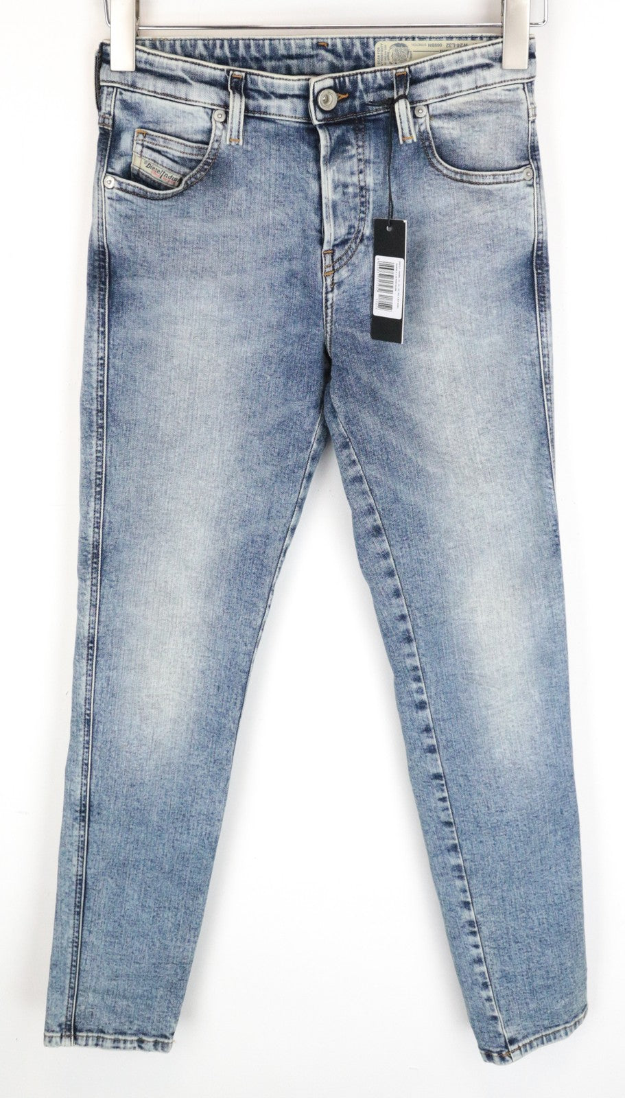 DIESEL Babhila 069BN Women Jeans W28/L32 Slim Skinny Cotton Stretch Light Blue