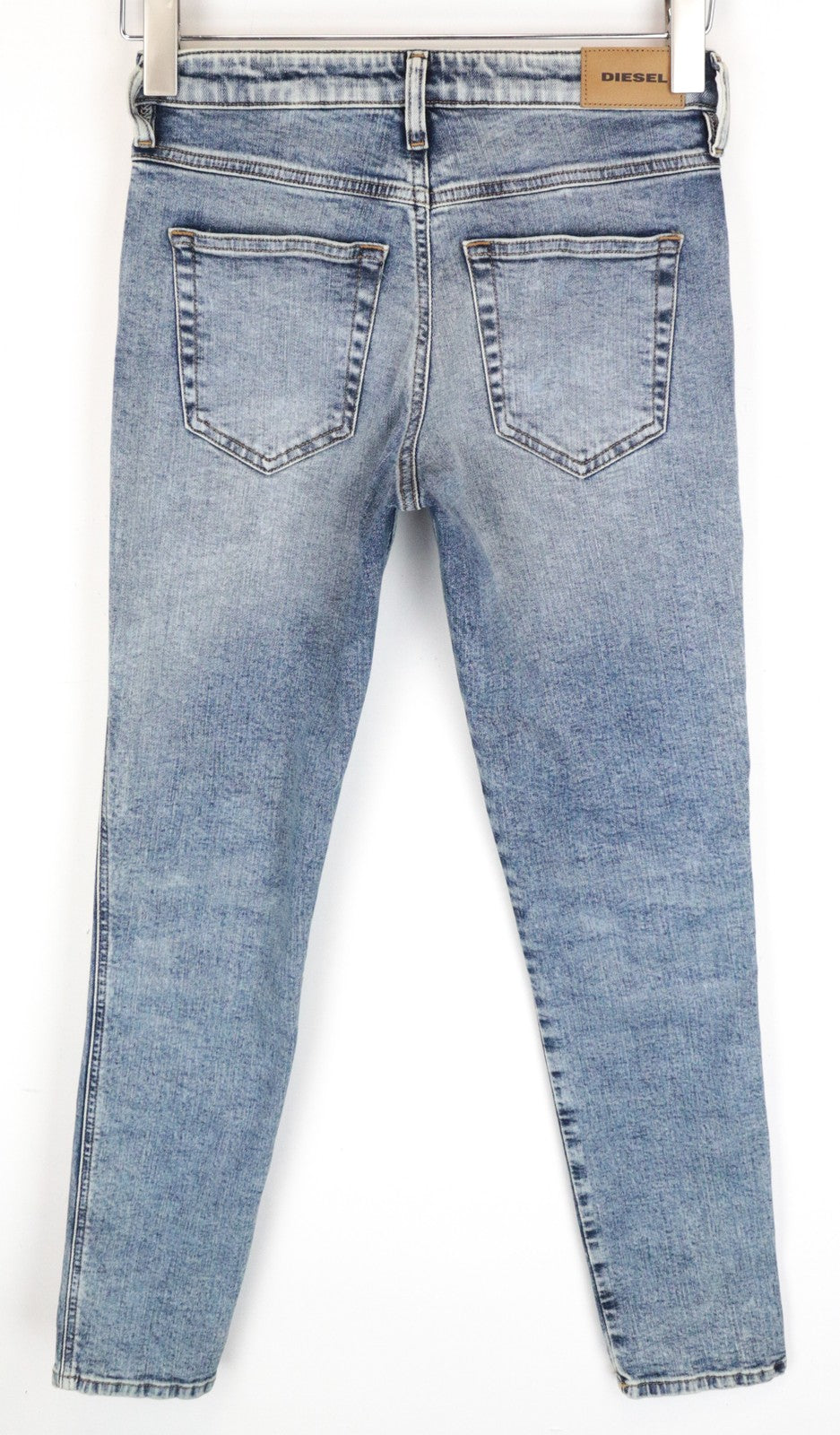 DIESEL Babhila 069BN Women Jeans W28/L32 Slim Skinny Cotton Stretch Light Blue