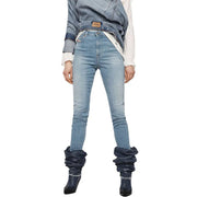 DIESEL Babhila-High 081AF Women Jeans W31/L32 Slim Skinny Washed Stretch Blue