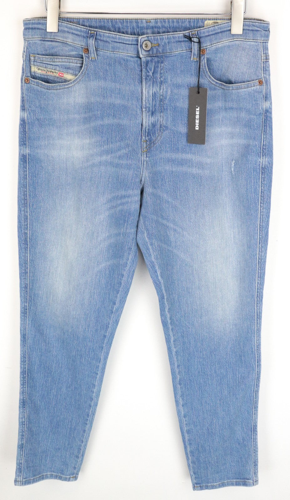 DIESEL Babhila-High 081AF Women Jeans W31/L32 Slim Skinny Washed Stretch Blue