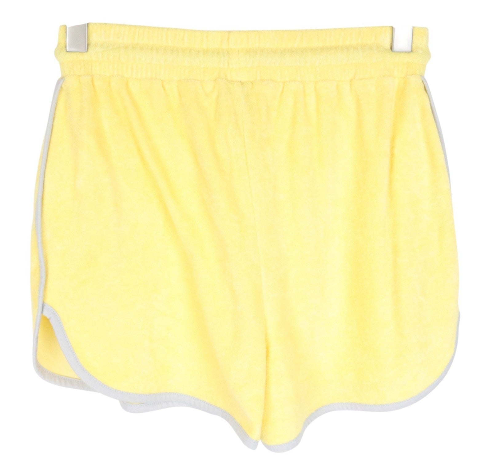 SWEATY BETTY Women Sport Shorts S Yellow Cotton Blend Pull On Activewear Leisure