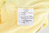 Yellow Twill Sport Shorts