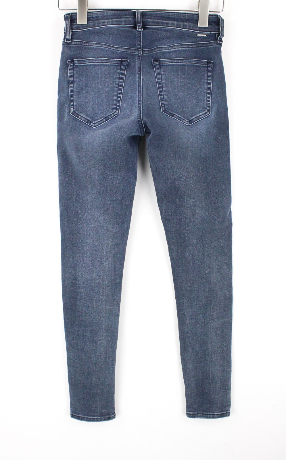 DIESEL Slandy 084UD Women Jeans W25/L30 Grey Stretch Super Slim Skinny Fitted