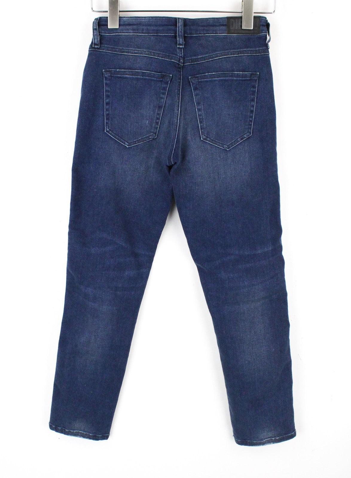 DIESEL Babhila 083AE Women Jeans W24/L30 Slim Skinny Dark Blue Stretch Button